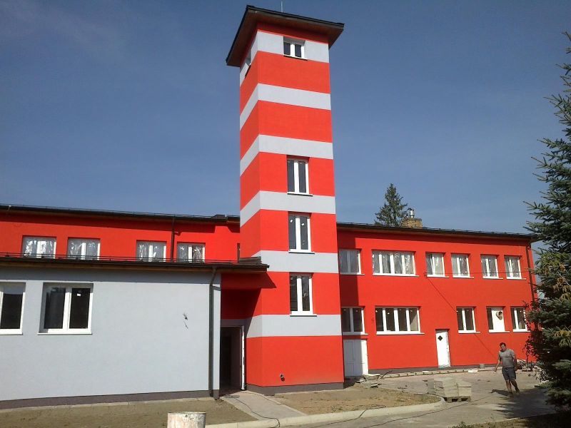 Fotogaléria Rekonštrukcia, nadstavba, prístavba a modernizácia Hasičskej stanice Sabinov (8) Rekonštrukcia, nadstavba, prístavba a modernizácia Hasičskej stanice Sabinov